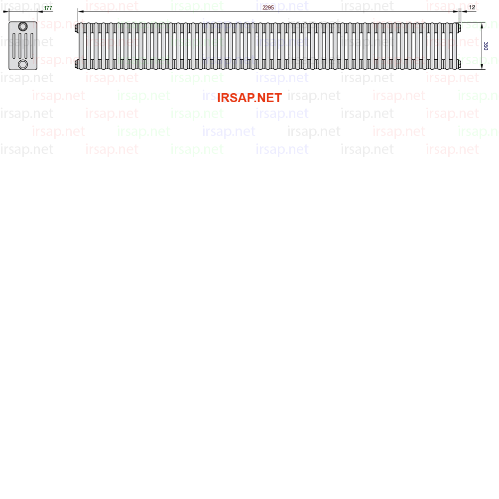 Радиатор IRSAP Tesi 50350/51 T23 CL 01